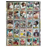 Trading Cards - Vintage 1979 NFL All-Pro AFC/NFC Sheet