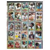 Trading Cards - Vintage 1979 NFL All-Pro AFC/NFC Sheet