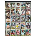 Trading Cards - Vintage 1979 NFL All-Pro AFC/NFC Sheet
