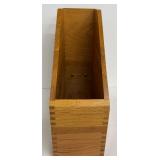 Set of Four Levenger Wood Desk Organizers / Magazine Holders