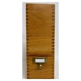 Set of Four Levenger Wood Desk Organizers / Magazine Holders