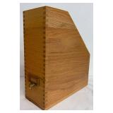 Levenger Wood Desk Organizers / Levenger Magazine Holders