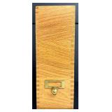 Set of Four Levenger Wood Desk Organizers