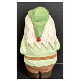 JDC Hand-Carved Gnome Set - 3-Piece Wood Figurines