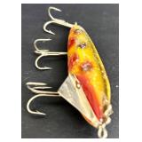 Heddon Deep Diving Wiggler 1916 - 5 in Vintage Lure