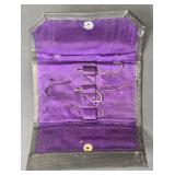 Wooden Box and Fly Box including Assortment Fishing Flies