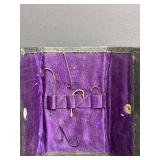 Wooden Box and Fly Box including Assortment Fishing Flies