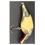 Heddon Chugger JR Lures - 3 Vintage Fishing Lures
