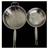 Kirkland Signature Stainless Steel Cookware Set - Made in Italy (6.5 Qt Stock Pot, 10 in Skillet)