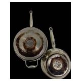 Kirkland Signature Stainless Steel Cookware Set - Made in Italy (6.5 Qt Stock Pot, 10 in Skillet)