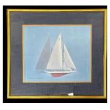 Endeavour III 1937 Yacht Print