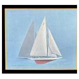 Endeavour III 1937 Yacht Print