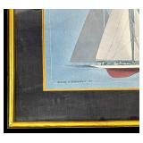 Endeavour III 1937 Yacht Print