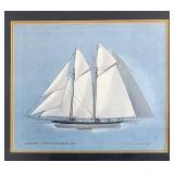 Madeline vs Countess of Duffern - 1876 Wall Art Print (Framed)