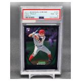 2011 Bowman Chrome Mike Trout Rookie Baseball Card #101 PSA 8