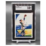 2010 Topps Mickey Mantle Baseball Card #7 SGC 10