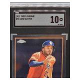 2013 Topps Chrome Jose Altuve Baseball Card #35 SGC 10