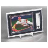 2013 Topps Chrome Mike Trout Baseball Card #1 SGC 9