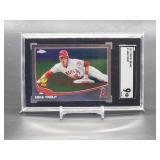 2013 Topps Chrome Mike Trout Baseball Card #1 SGC 9