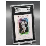 2009 Topps Sterling Tony Gwynn White Framed Baseball Card #103 SGC 9