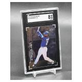 1999 Upper Deck Black Diamond Ken Griffey Jr Baseball Card #76 SGC 8