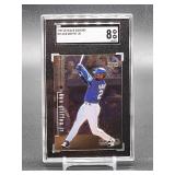 1999 Upper Deck Black Diamond Ken Griffey Jr Baseball Card #76 SGC 8