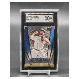 2017 Topps Stadium Club Justin Verlander Beam Team Baseball Card #BT-JV SGC 10