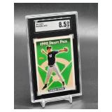 1993 Topps Derek Jeter Rookie Baseball Card #98 SGC 8.5