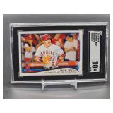 2014 Topps Mike Trout Checklist Baseball Card #364 SGC 10