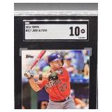 2016 Topps Jose Altuve Baseball Card #317 SGC 10