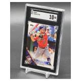 2016 Topps Jose Altuve Baseball Card #317 SGC 10