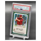 2011 Bowman Prospects Paul Goldschmidt Autographed Baseball Card #BP99 PSA 8