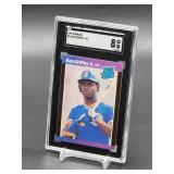 1989 Donruss Ken Griffey Jr Rookie Card #33 SGC 8
