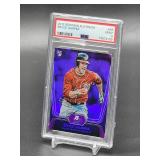 2012 Bowman Platinum Bryce Harper Rookie Baseball Card #56 PSA 9