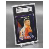 2016 Topps Heritage Purple Refractor Jose Altuve Baseball Card #THC-470 SGC 10