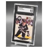 1990-91 Pro Set Wayne Gretzky Hockey Card # 118 SGC 6