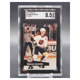 1991-92 Pro Set Wayne Gretzky All-Star Hockey Card #285 SGC 8.5