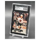 1991-92 Pro Set Wayne Gretzky All-Star Hockey Card #285 SGC 8.5