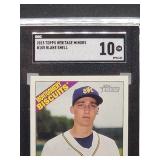 2015 Topps Heritage Minors Blake Snell Rookie Card #105 SGC 10