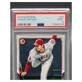 2018 Bowman Shohei Ohtani Rookie Baseball Card #49 PSA 9
