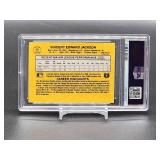 1987 Donruss Bo Jackson Rookie Baseball Card #35 PSA 8