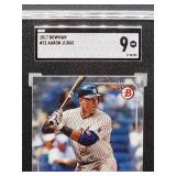 2017 Bowman Aaron Judge Rookie Baseball Card #32 SGC 9