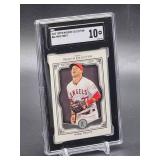 2013 Topps Museum Collection Mike Trout baseball Card #46 SGC 10