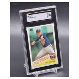 1985 Topps Nolan Ryan Baseball Card #760 SGC 7