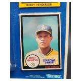 Oakland A's HOF Great Rickey Henderson 1990 Starting Lineup with (2) Cards