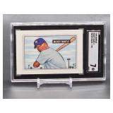 1989 Bowman Mickey Mantle Promo Sweepstakes Card SGC 7