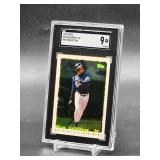 1995 Topps Ken Griffey Jr Pre-Production Baseball Card #PP6 SGC 9