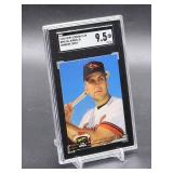 1992 Topps Stadium Club Cal Ripken Jr Baseball Card #595 SGC 9.5