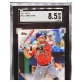 2016 Topps Jose Altuve Baseball Card #317 SGC 8.5