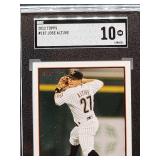 2012 Topps Jose Altuve Baseball Card #187 SGC 10